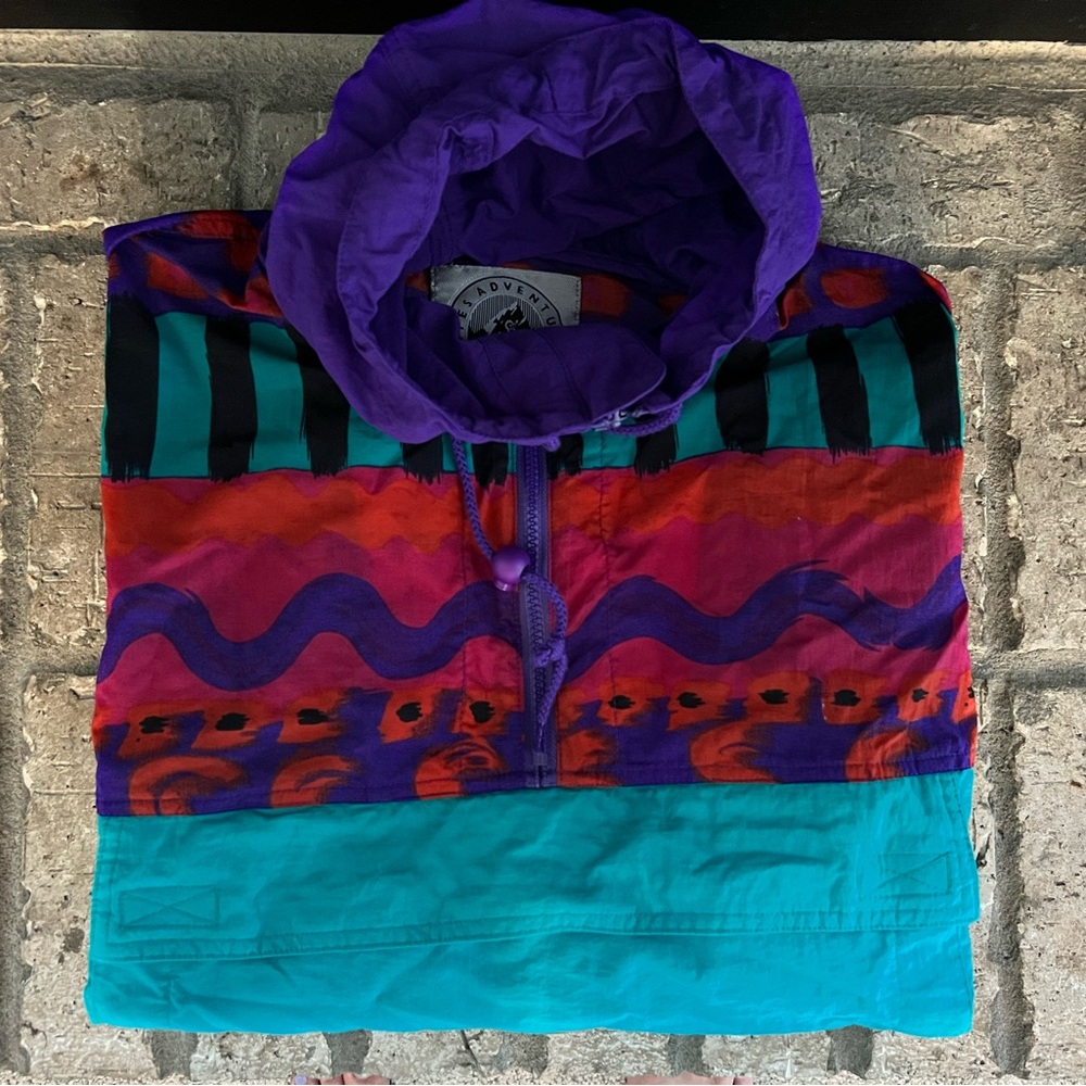 Vintage Life’s Adventures Dash Windbreaker – XL (Unisex)
